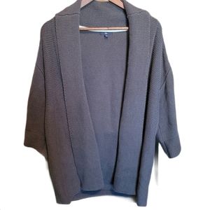 Gap Cardigan Open Front Gray Size Medium